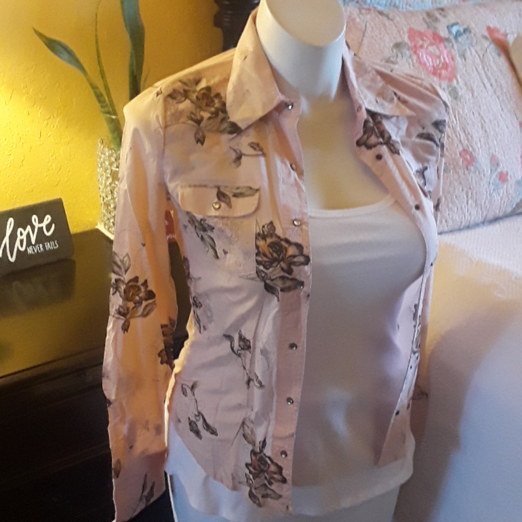 Roxy Button Front Top